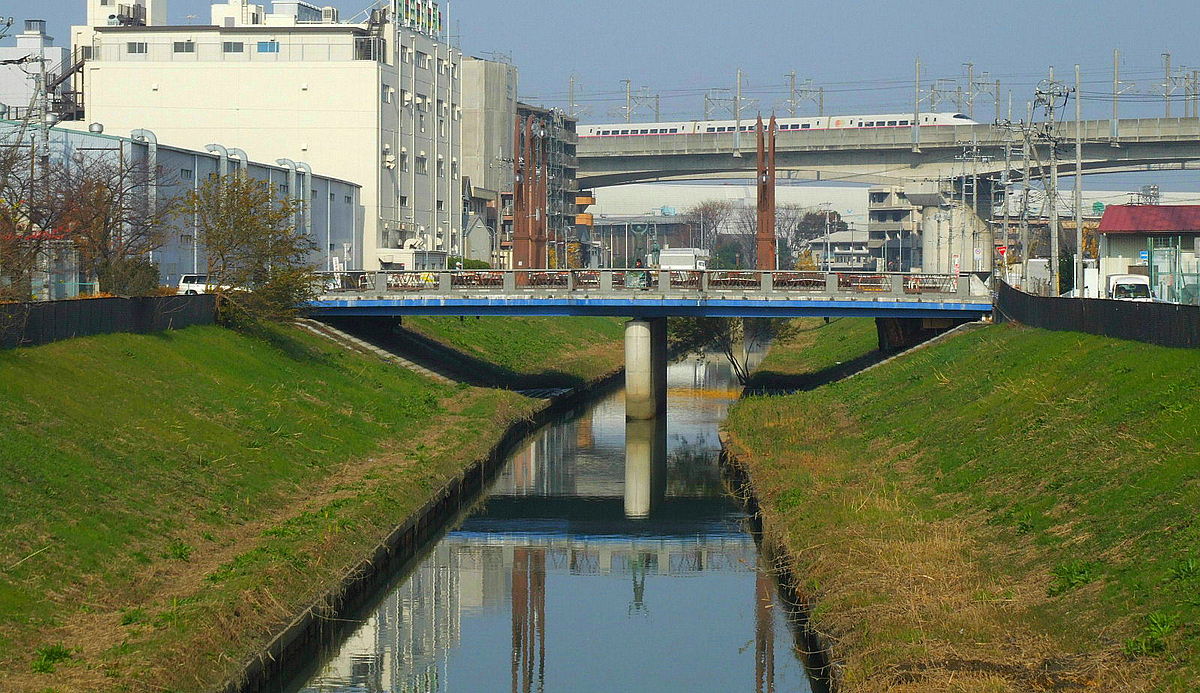 戸田にある笹目川